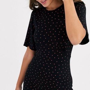 New Look Red Polka Dress